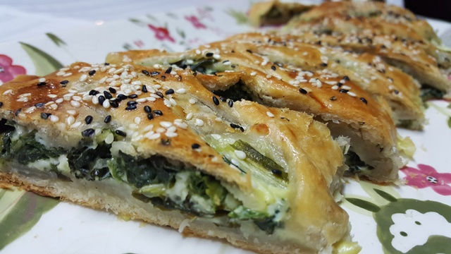 מאפה ירוקי על וג'יבנה