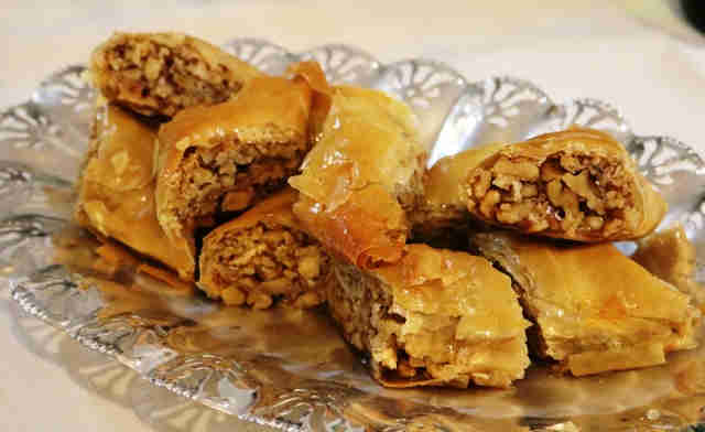 מתכון בקלאווה אגוזים