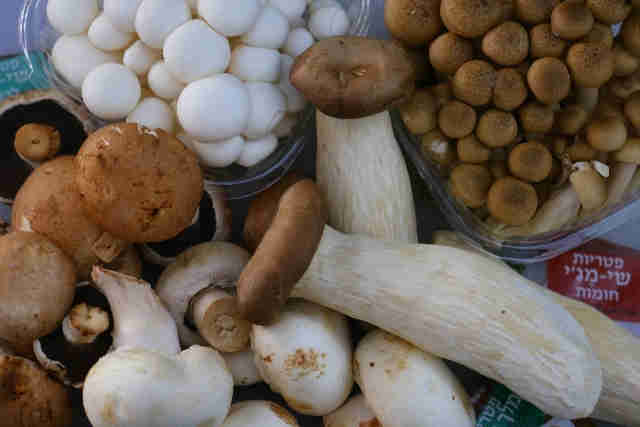 סלט פטריות ותרד | רוקחת החלומות