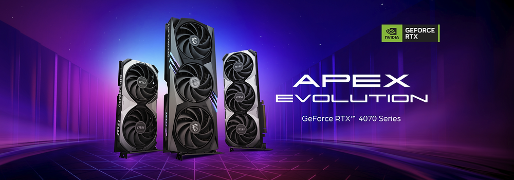 MSI Releases Custom NVIDIA® GeForce RTX 4070 Series Graphics Cards
