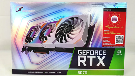 Colorful iGame GeForce RTX 3070 Ultra W OC-V Unboxing and First Look