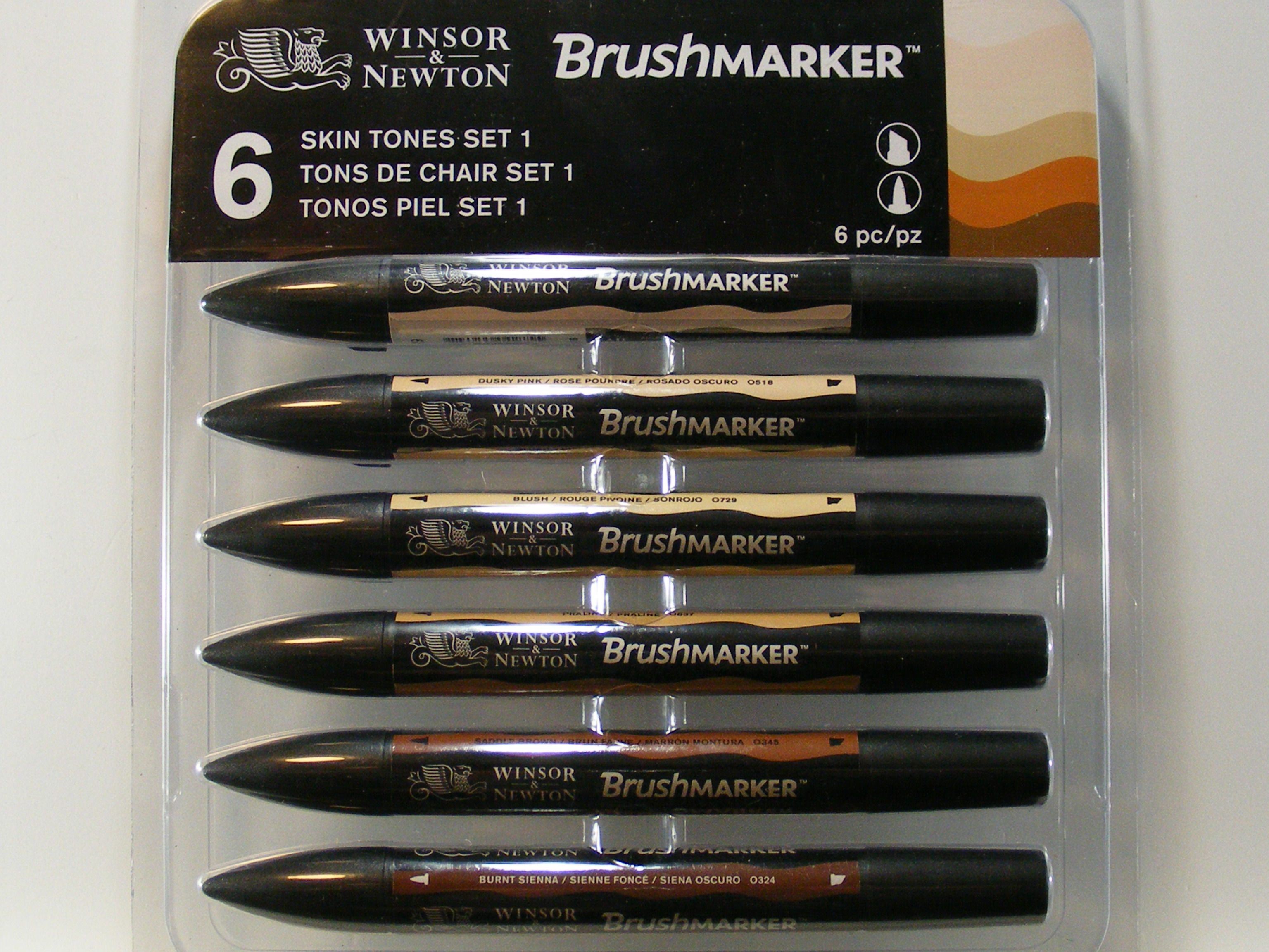 Winsor & Newton - Brushmarker Skin Tones Set 1