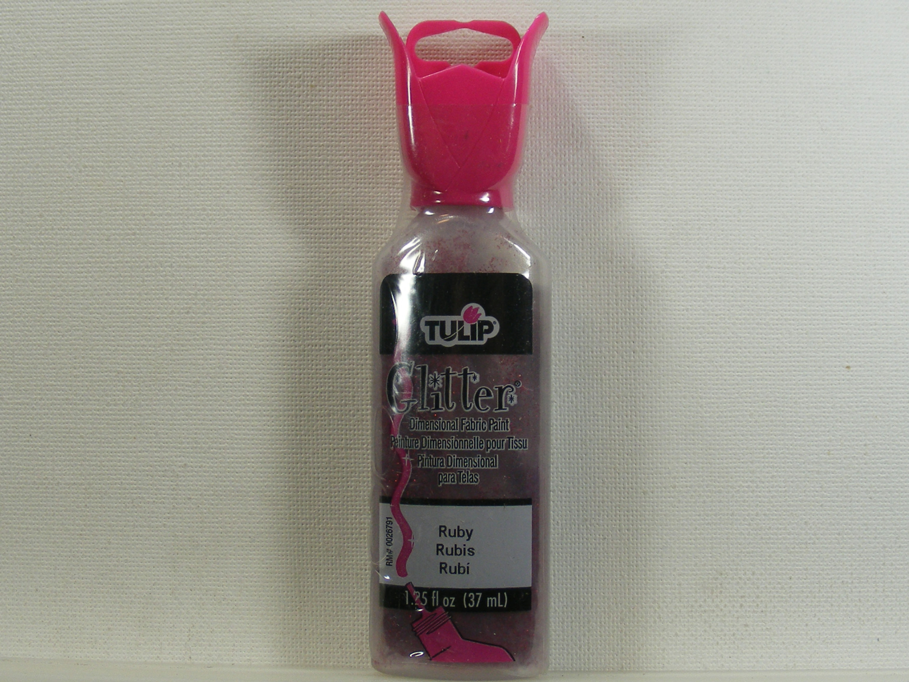 Tulip - Glitter Dimensional Fabric Paint - Ruby