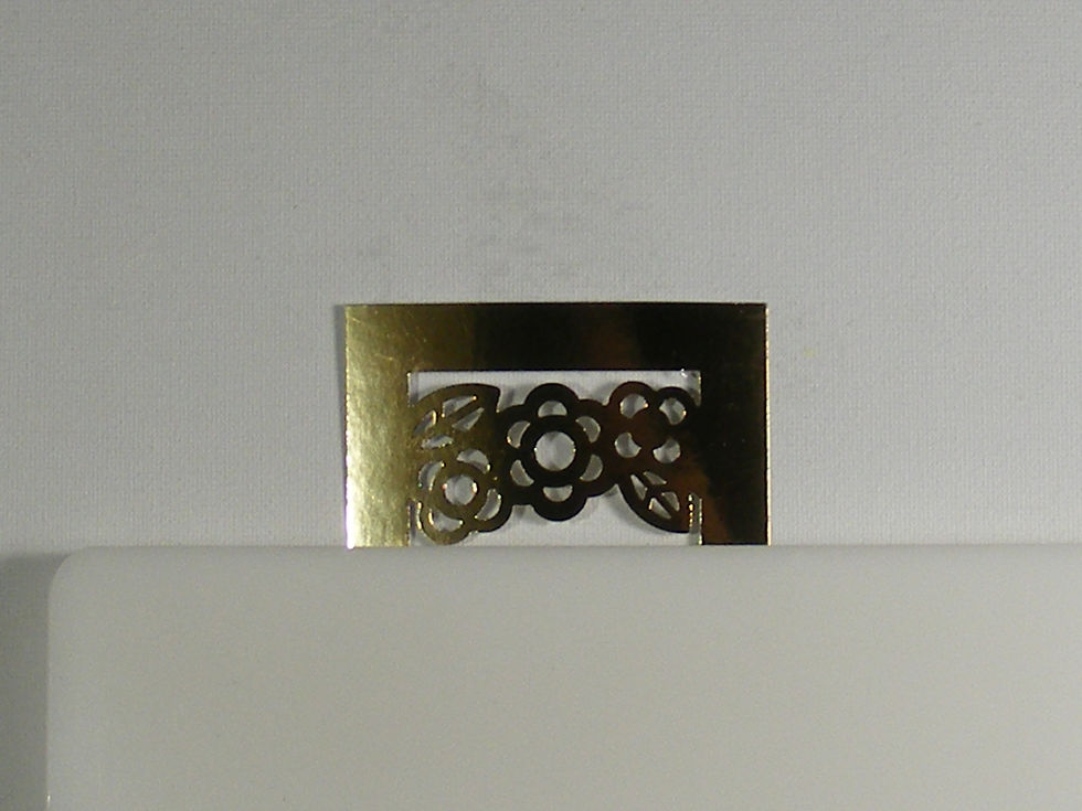Thumbnail: Martha Stewart Deep Edge Punch - Floral Border (Used).