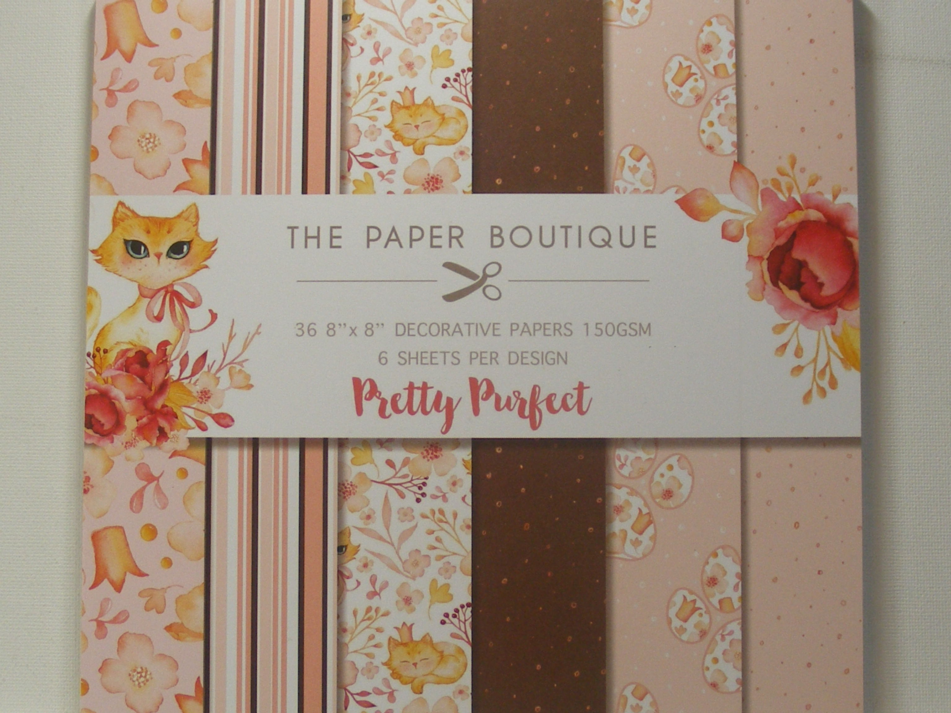 Paper Boutique - Pretty Purfect 8" x 8" Pad