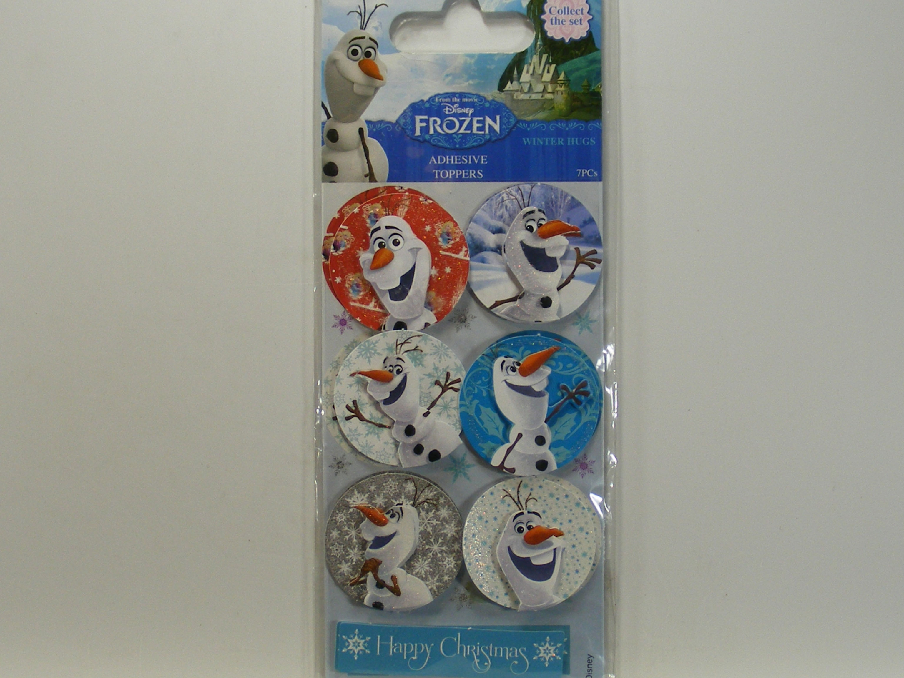 Disney Frozen - Adhesive Toppers - Olaf Badges