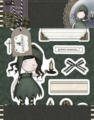 Santoro - Nightlight Rubber Stamps