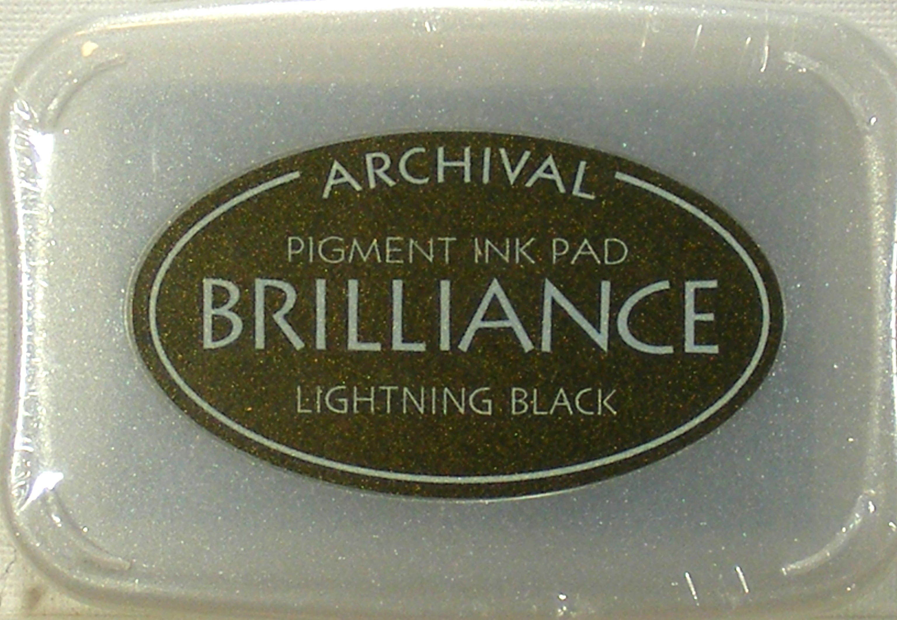 TSUKINEKO - Archival Brilliance Lightning Black Pigment Ink Pad