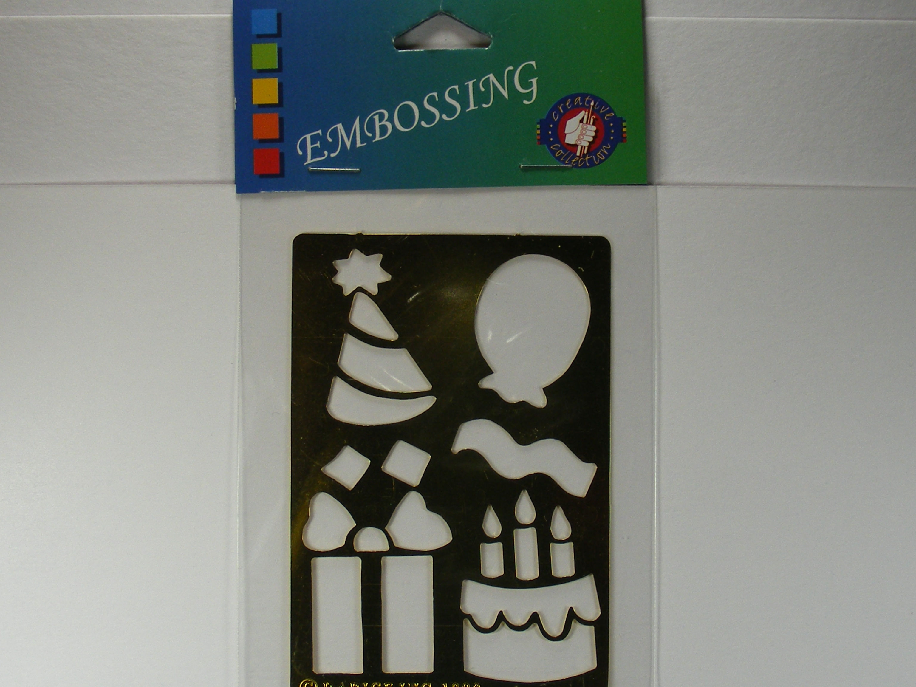 Darice Creative Collection - Embossing Stencil - Party