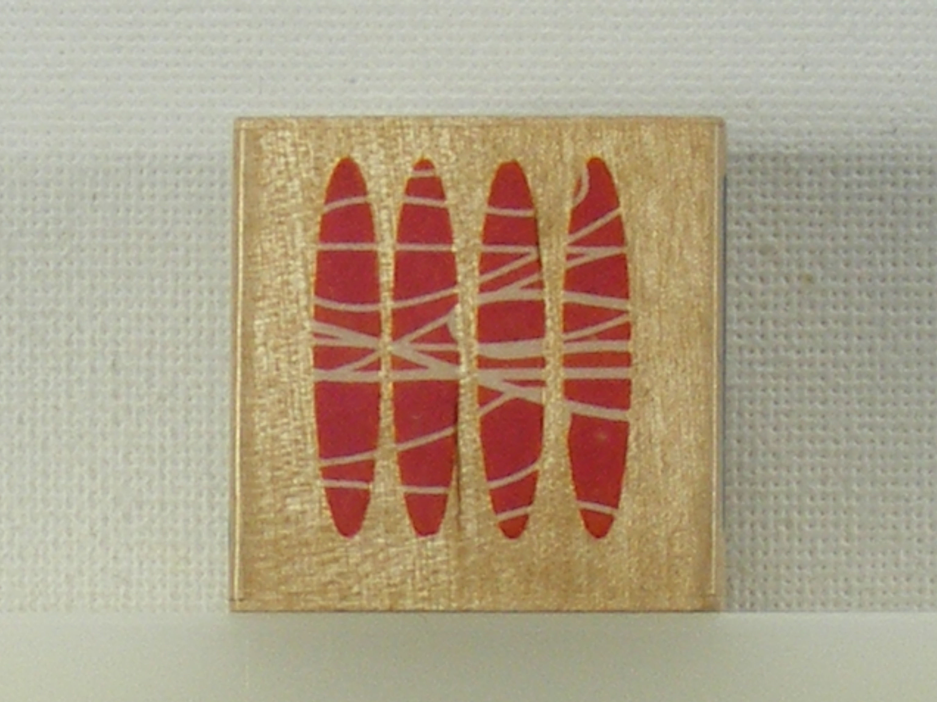Docrafts - Whispers Rubber Stamp - Retro Pattern #2