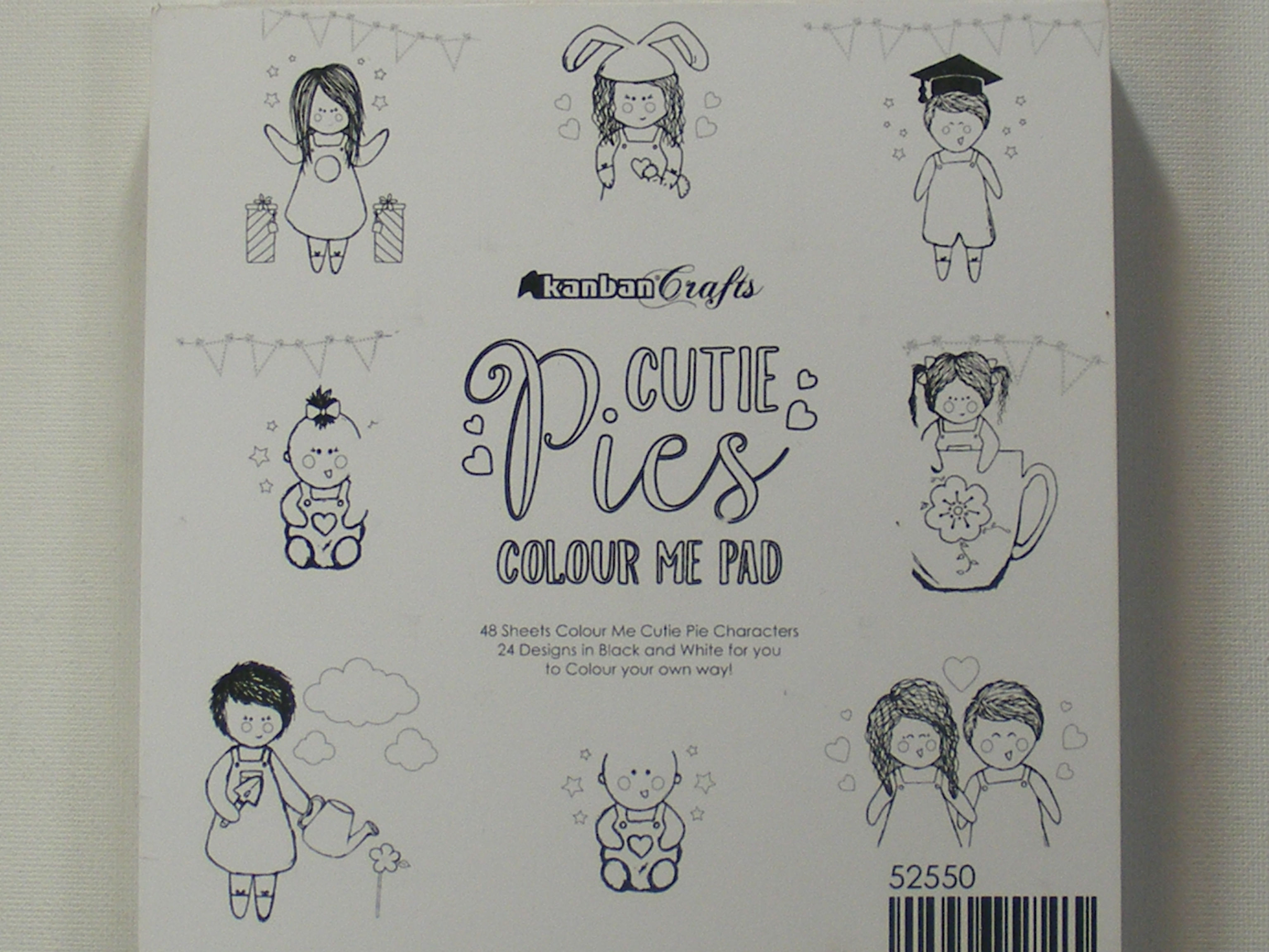Kanban - Cutie Pies Colour Me Pad