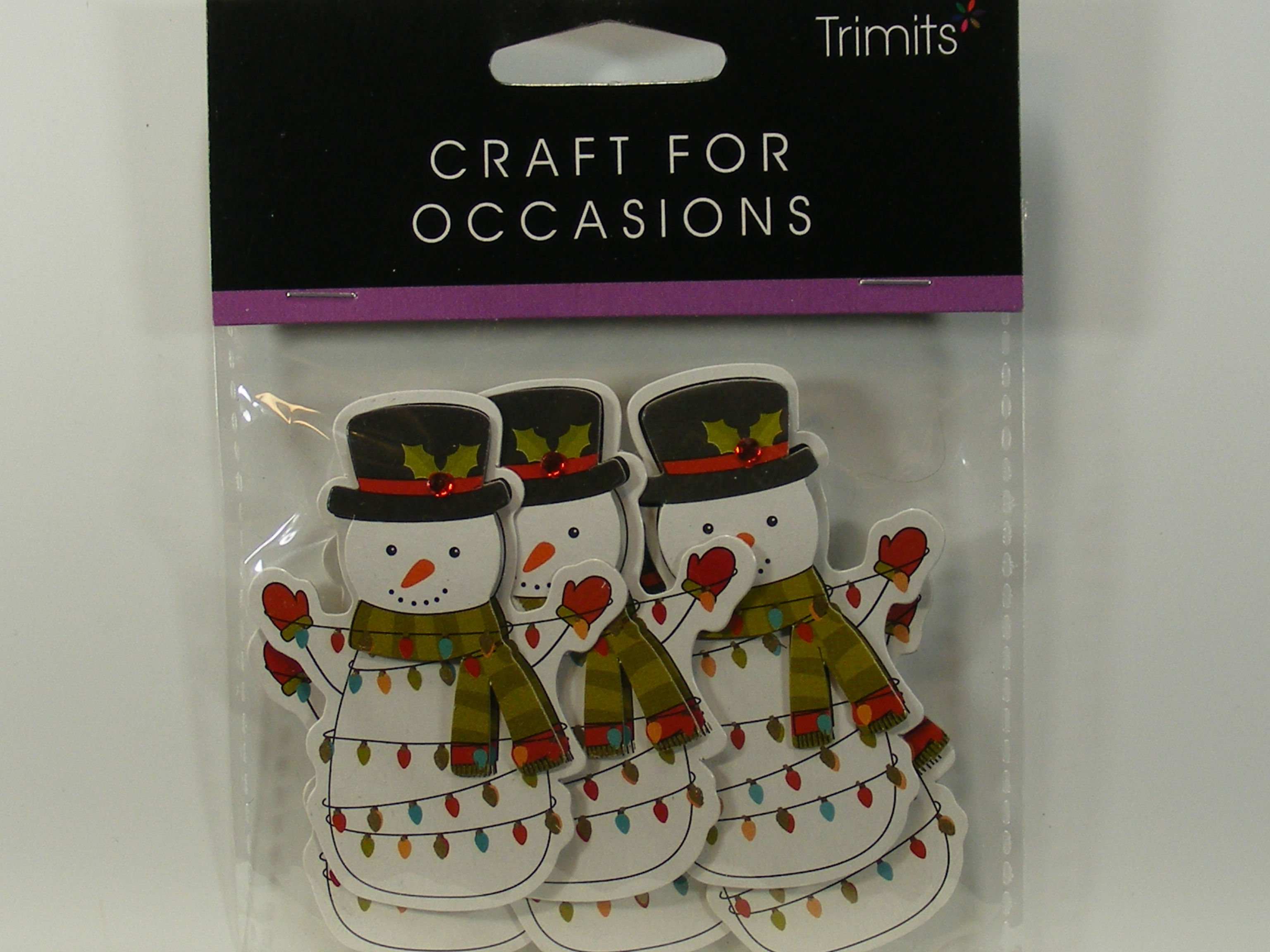 Trimits - Snowman Toppers.