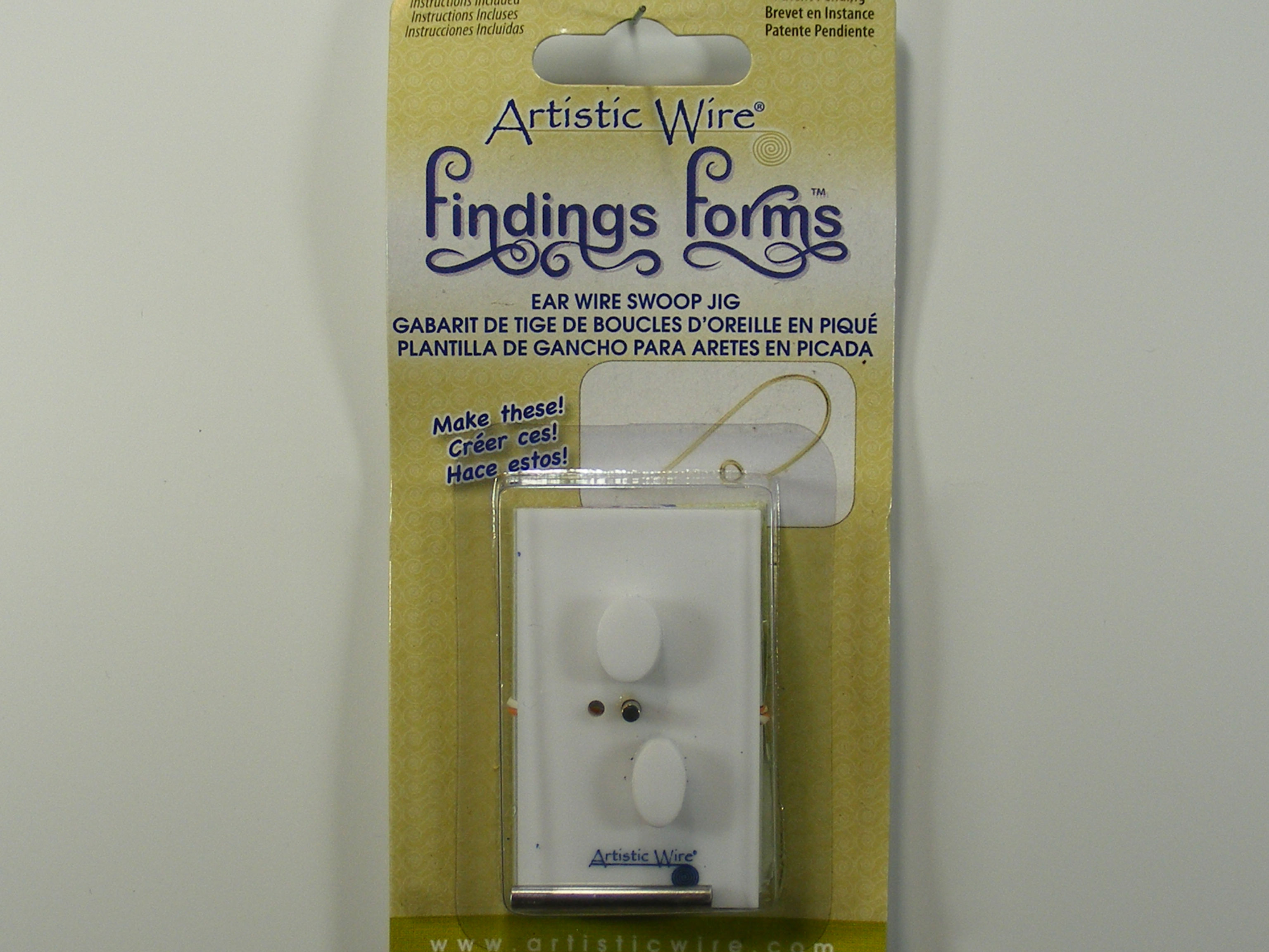 Beadalon - Artistic Wire - Ear Wire Swoop Jig