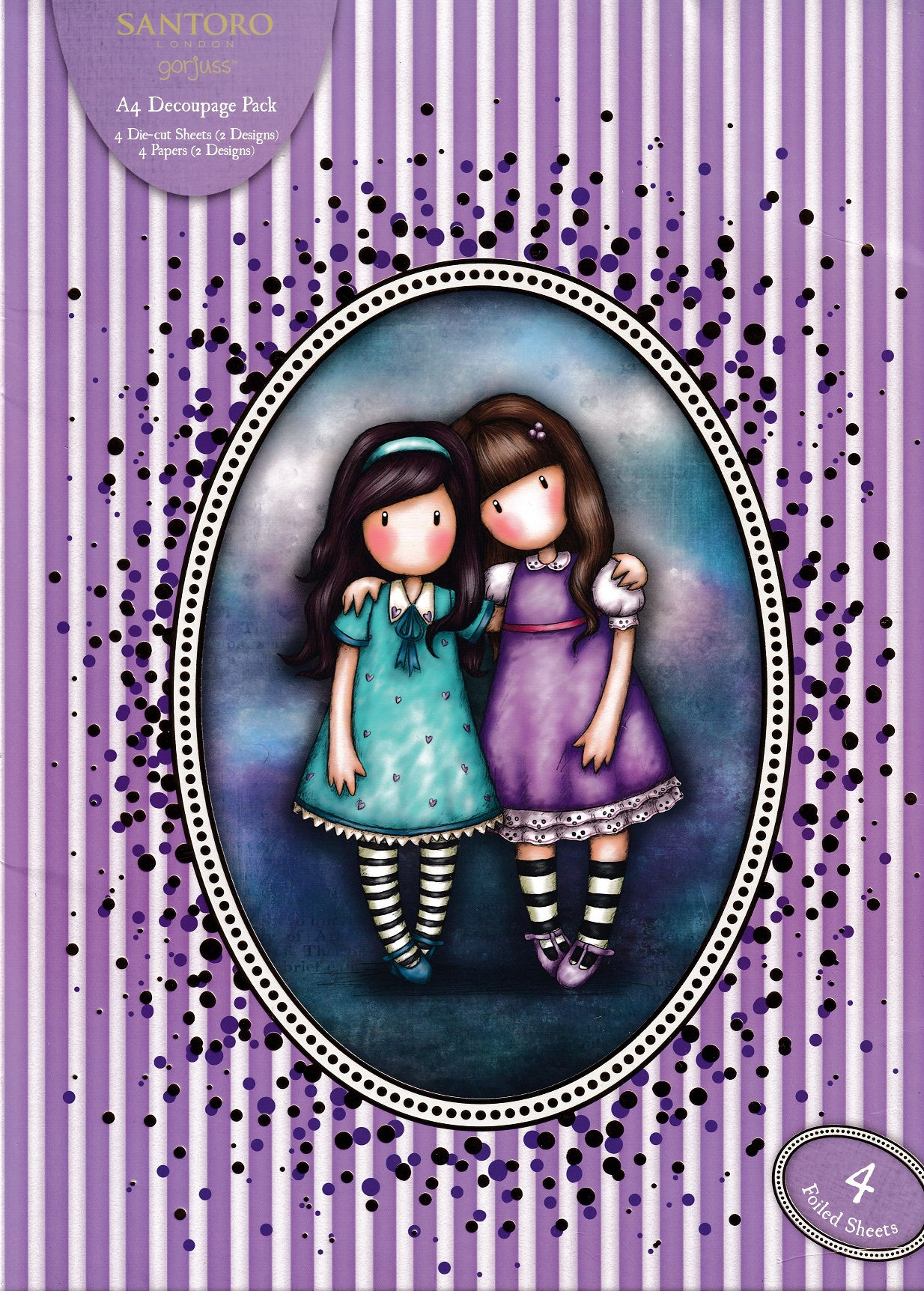 Santoro London - Gorjuss A4 Decoupage Pack