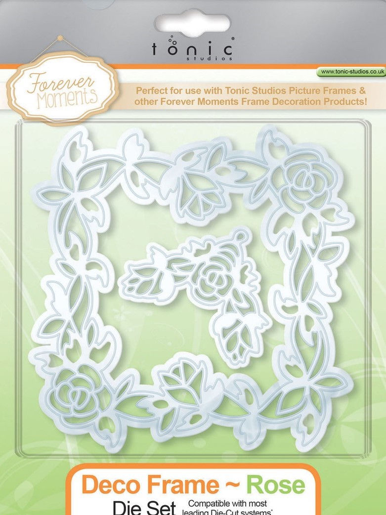Tonic Studios - Deco Frame - Rose Die Set