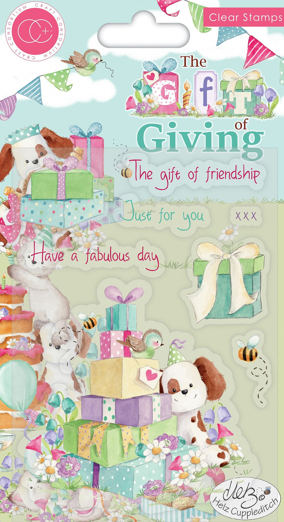 Craft Consortium - The Gift Of Giving The Gift Clear Stamps