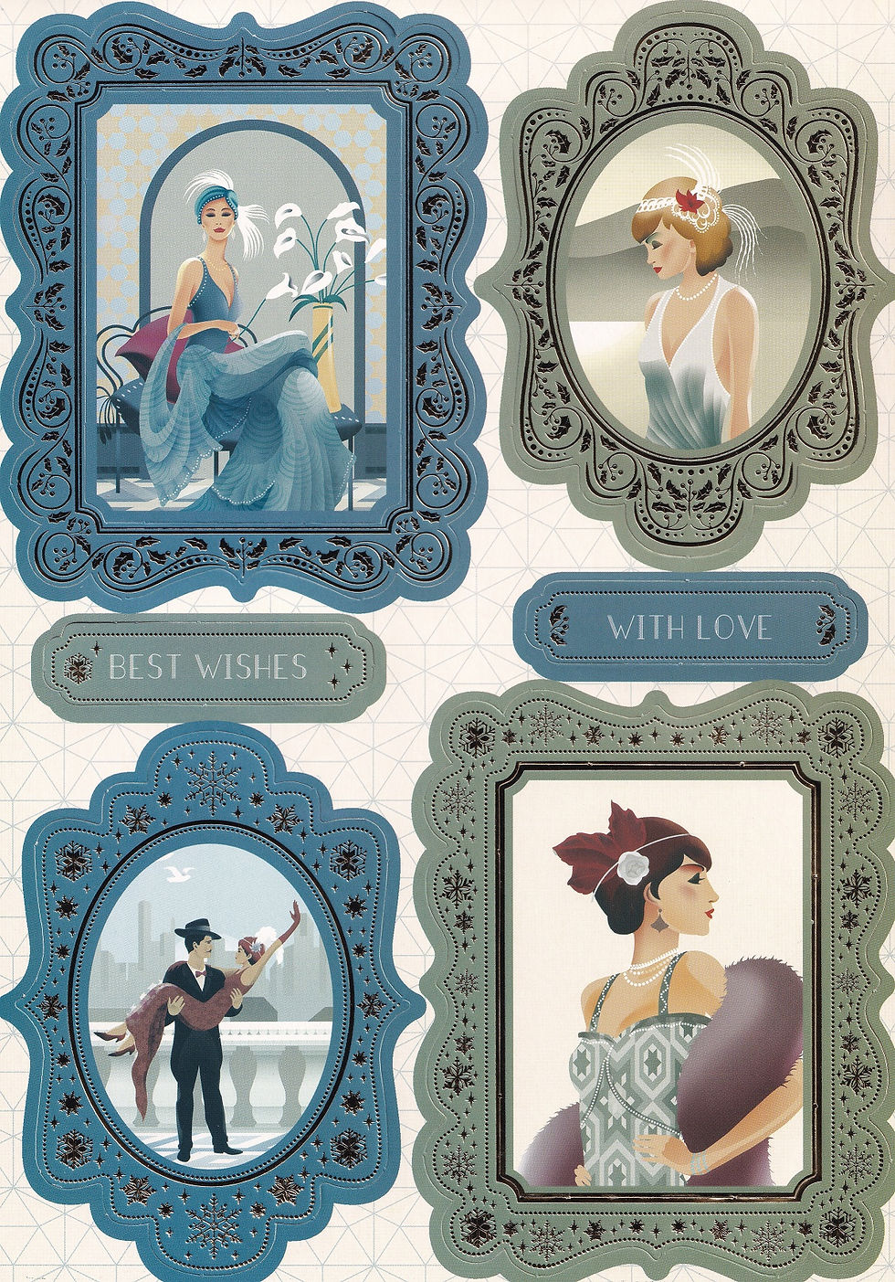 Kanban - The Roaring 20's Topper Sheet