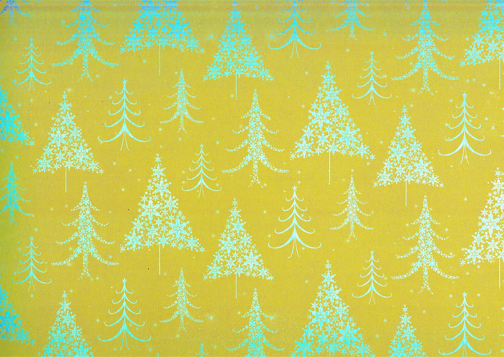 Kanban - Sparkling Christmas Trees Background Card