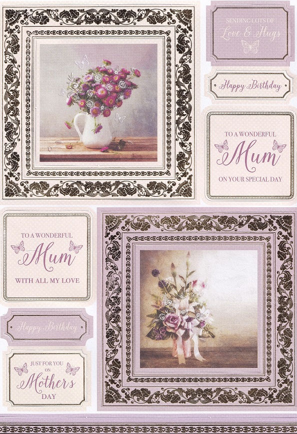 Kanban - Birthday Mum Topper Sheet