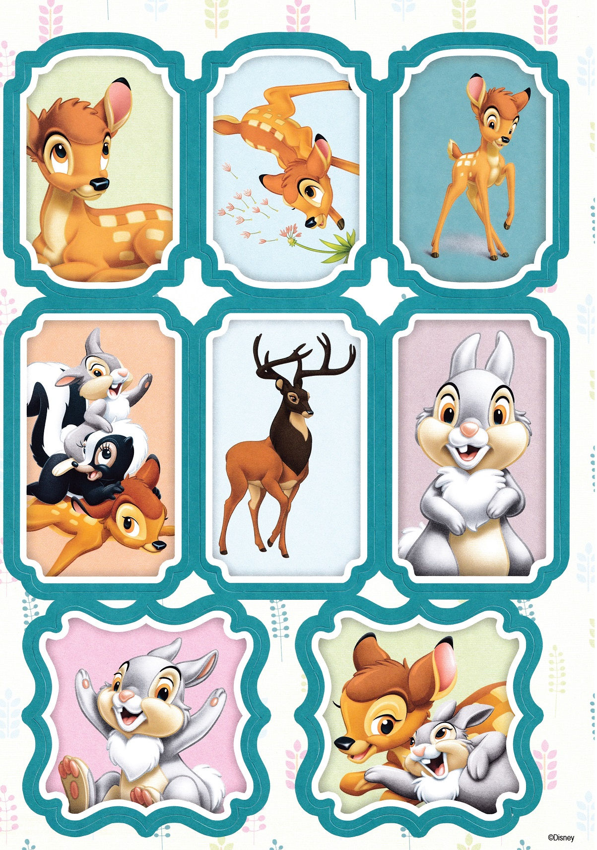 Disney - Bambi A4 Topper Sheet