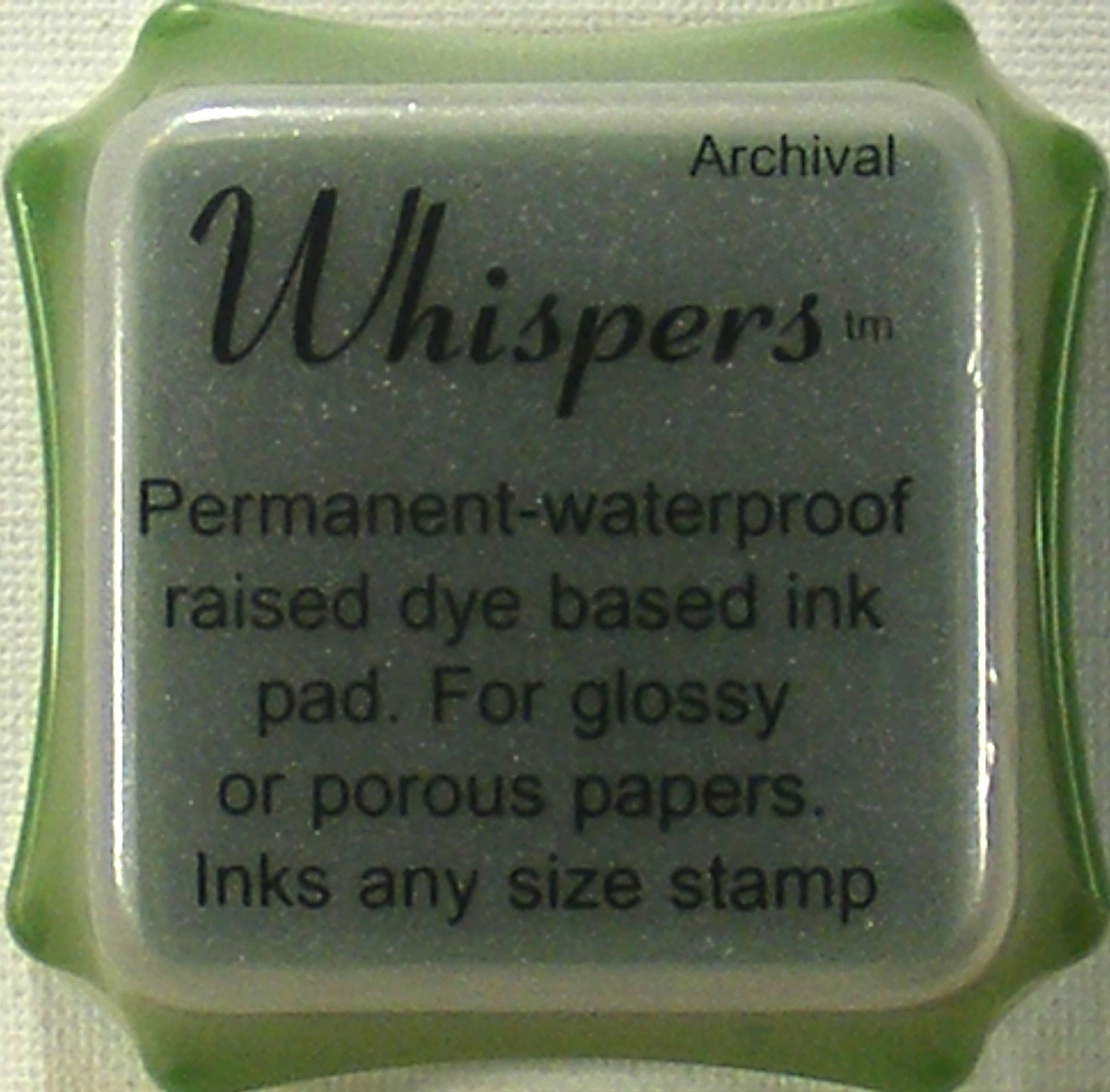 Archival - Whispers Green Leaf Dye Based Ink Pad
