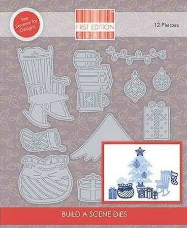 First Edition - Build A Scene Christmas Tree Dies.