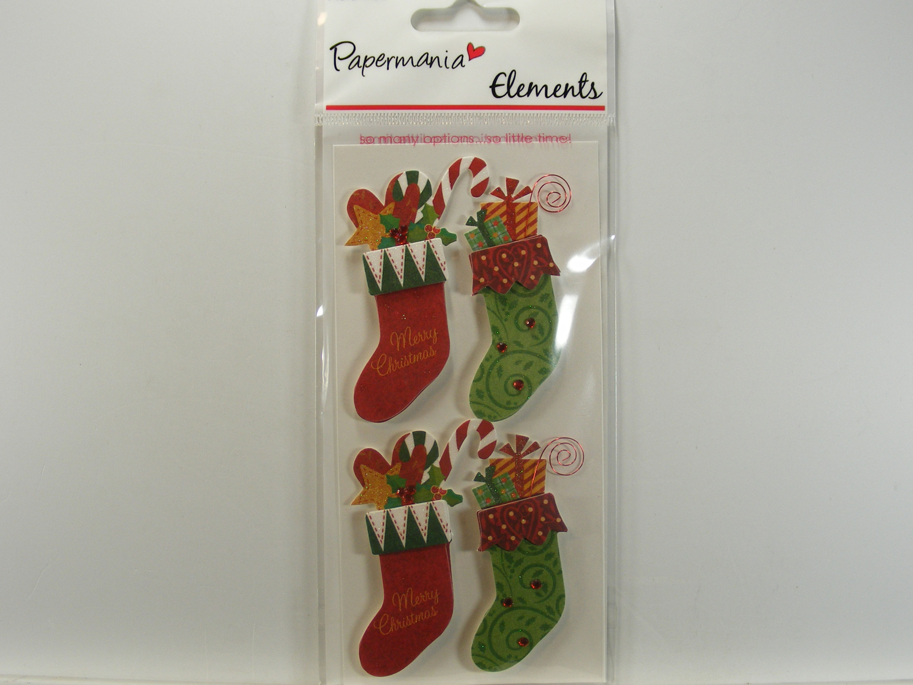 Papermania - Elements - Traditional Stockings