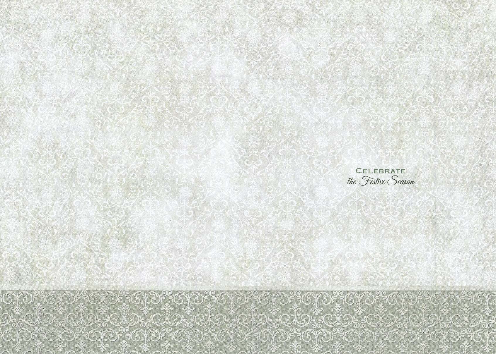 Hunkydory - Christmas A4 Christmas Card Insert