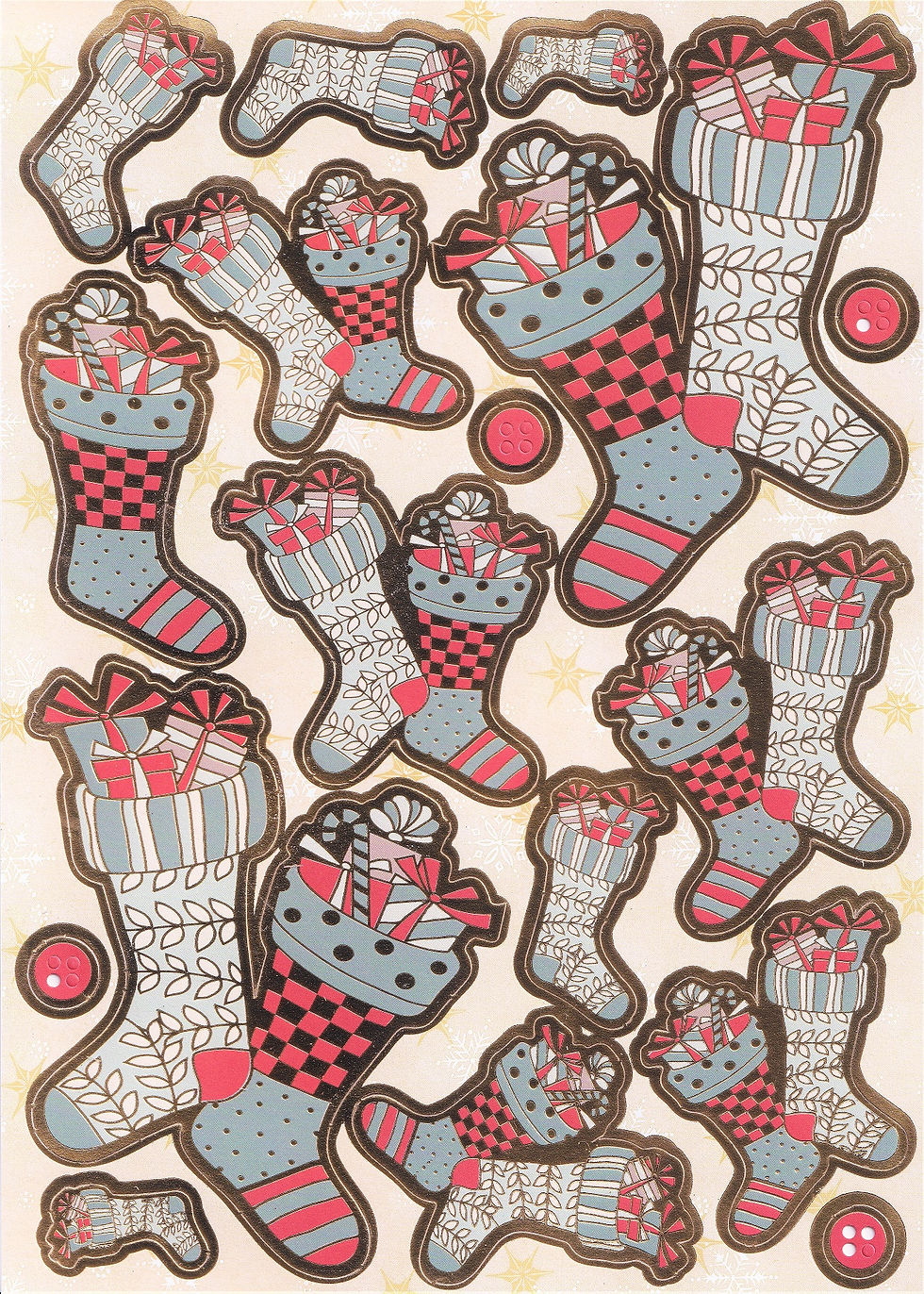 Kanban - Christmas Stockings Toppers