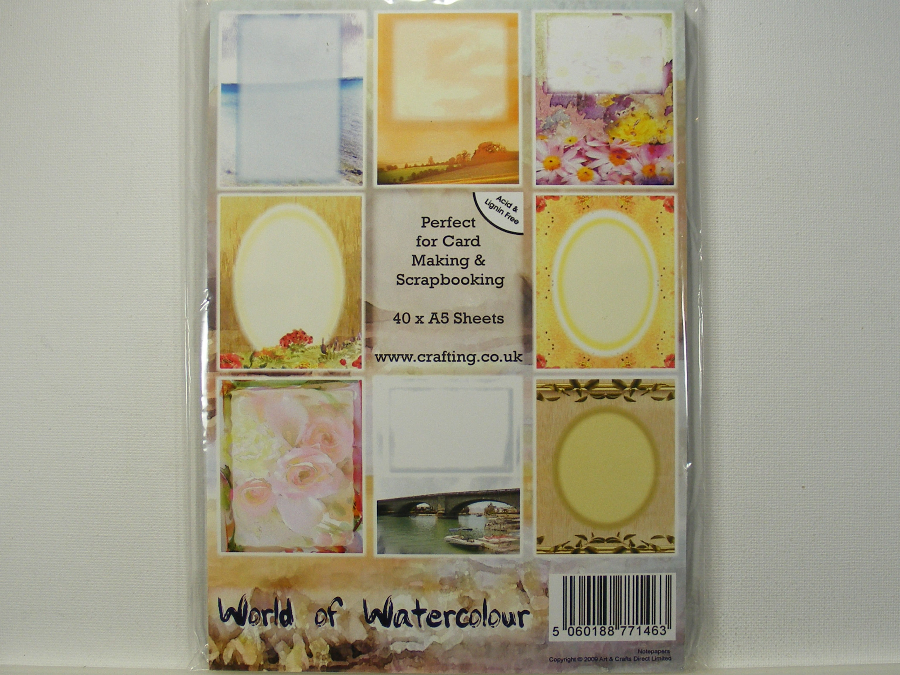 Crafting.co.uk - World Of Watercolour A5 Pad
