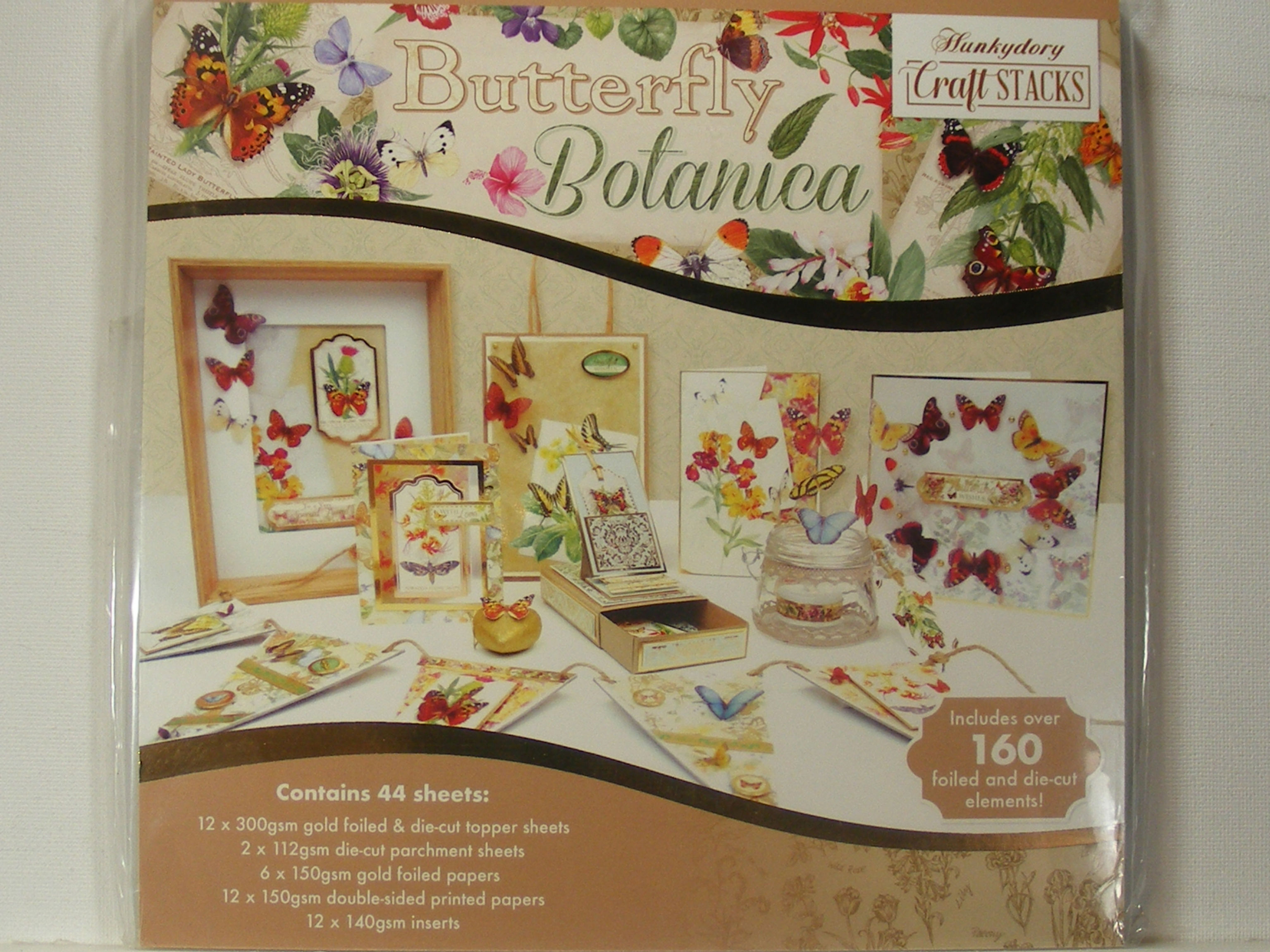 Hunkydory - Butterfly Botanica Craft Stack