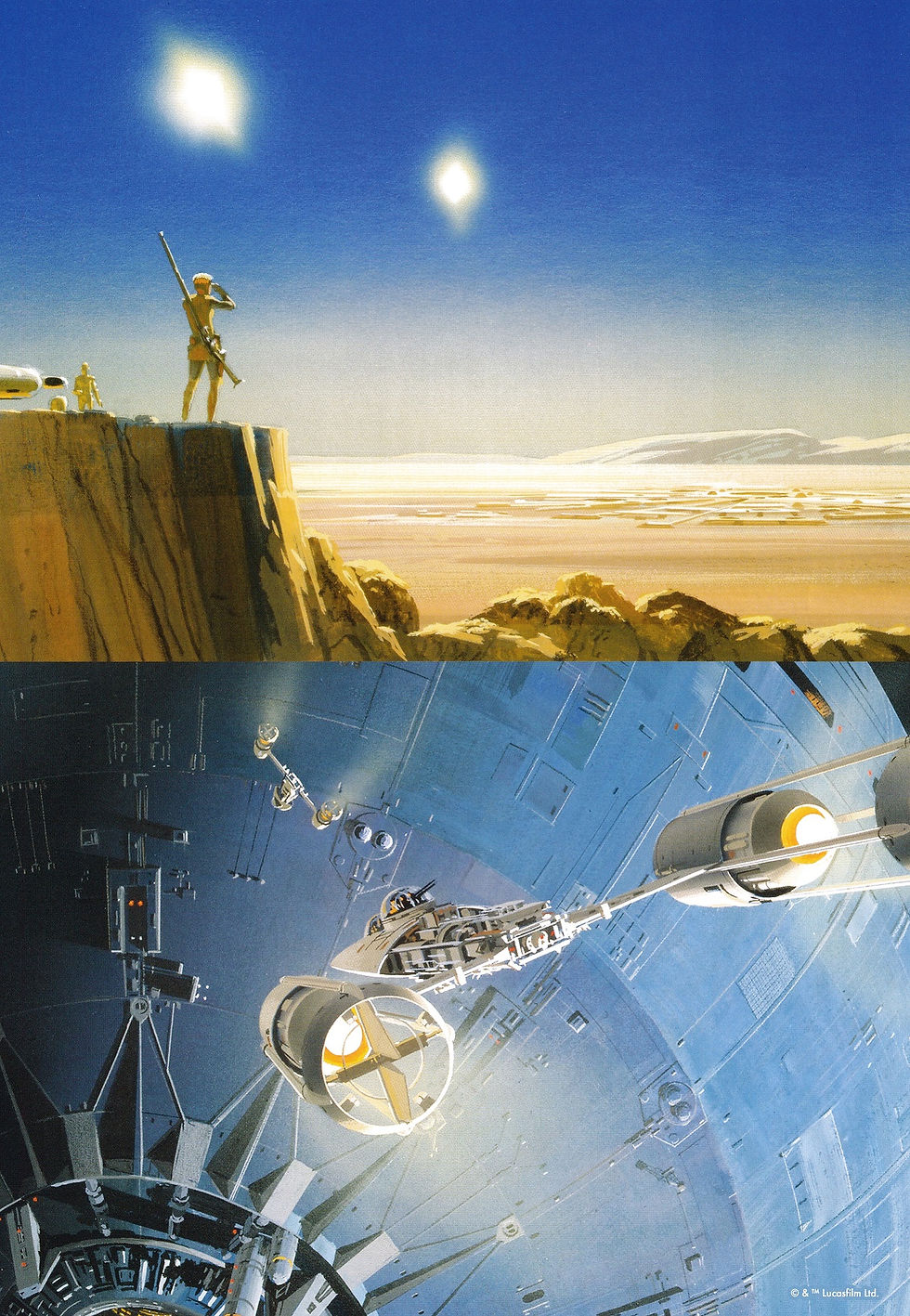 Disney - Star Wars A4 Background Card