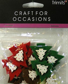 Trimits - Crafts For Occasions - Felt Christmas Trees