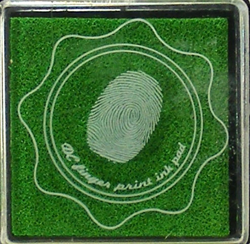 DC - Fingerprint Ink Pad - Grass Green