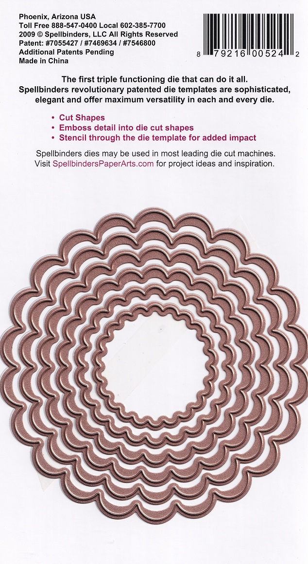 Thumbnail: Spellbinders - Nestabilities - Classic Scalloped Circles Large