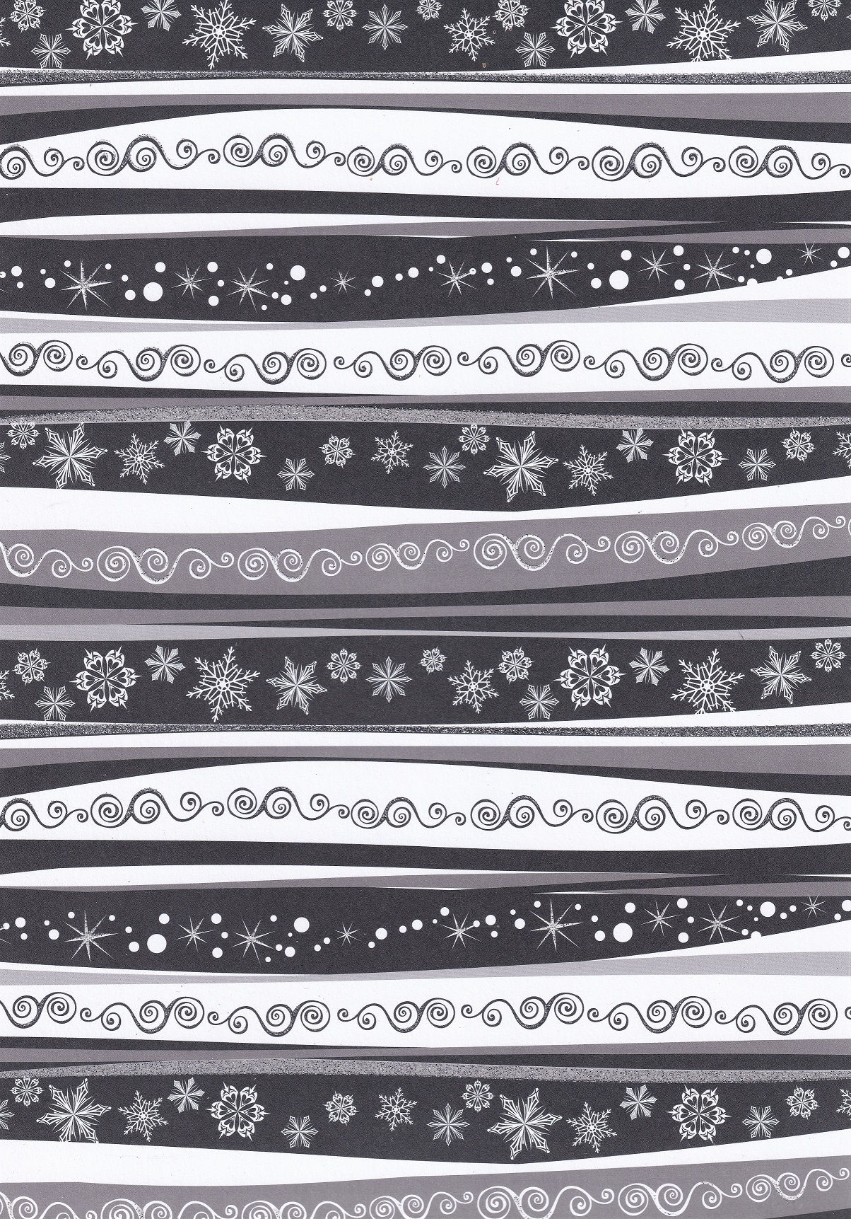 Kanban - Mono Christmas Collection Background Card