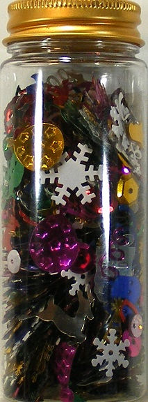 MC - Assorted Christmas Sequins 50gms