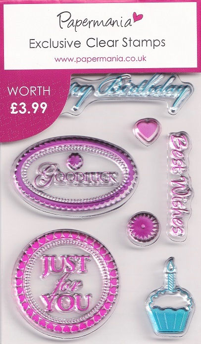Papermania - Exclusive Clear Stamps