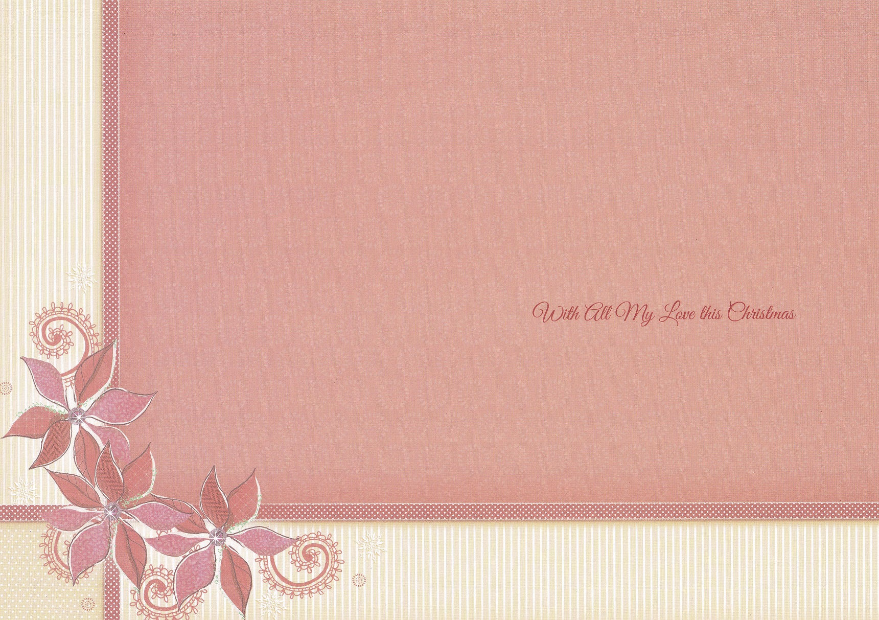Hunkydory - Christmas A4 Christmas Card Insert