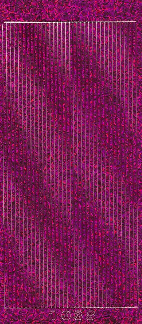 Hobbycraft - Peel Off Sticker Sheet - Thin Stripes (Purple Holographic)