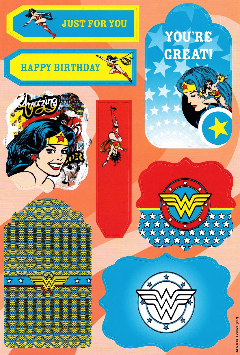 DC Comics - Wonder Woman A5 Topper Sheet