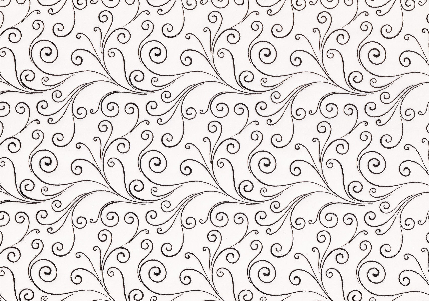Printed Vellum - Gold Swirl Trellis
