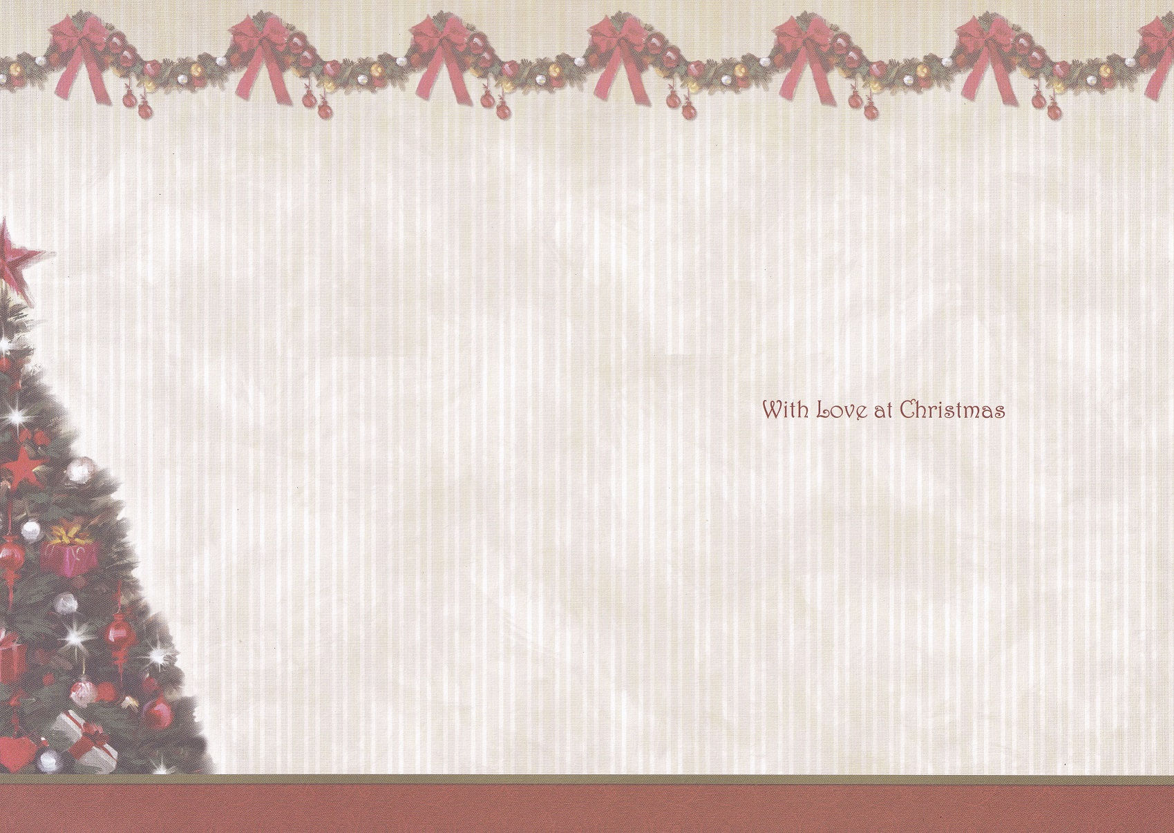Hunkydory - Christmas A4 Christmas Card Insert