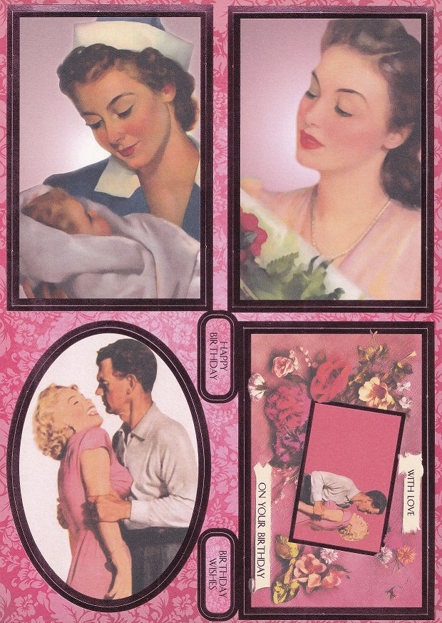 Kanban - Sophisticated Ladies Collection - Frances & Martha A4 Topper Sheet