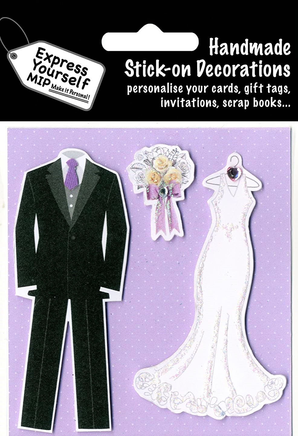 Express Yourself - Wedding Outfit Card Toppers