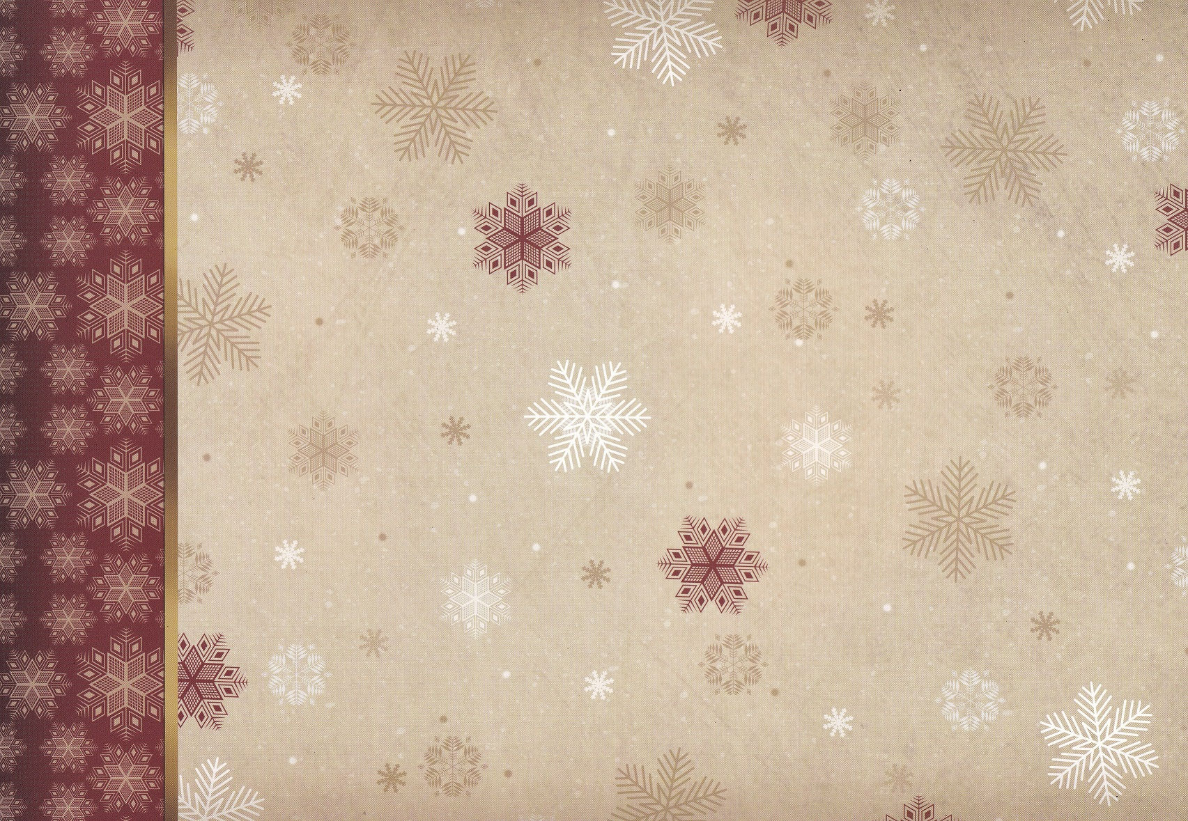 Hunkydory - Christmas A4 Background Card