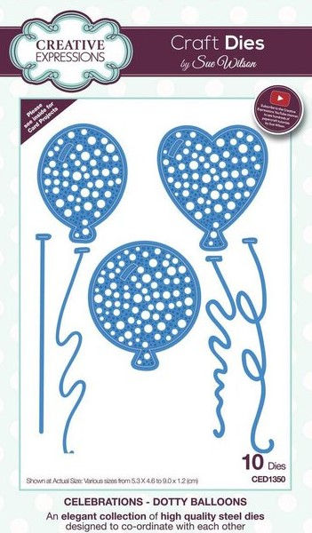 Creative Expressions - Celebrations - Dotty Balloons