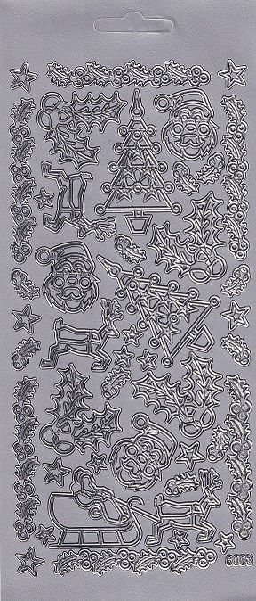Christmas Peel Off Sheet