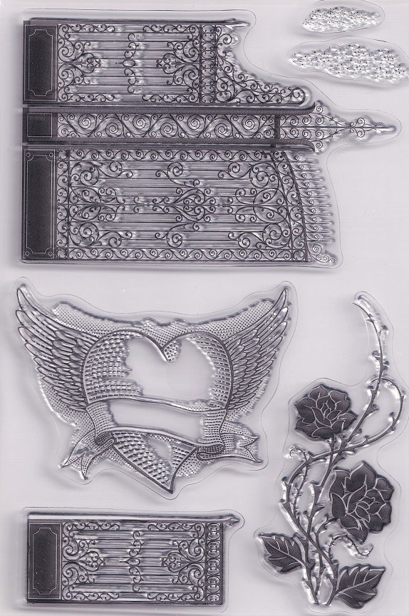 Kanban - Heavenly Ornate Clear Stamp Set