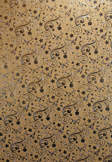 Kanban - A4 Gold Foiled Kraft Card - Party